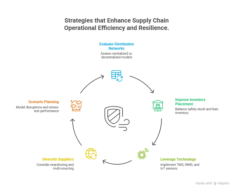 Strategies that Enhance Supply Chain Operational Efficiency and Resilience.